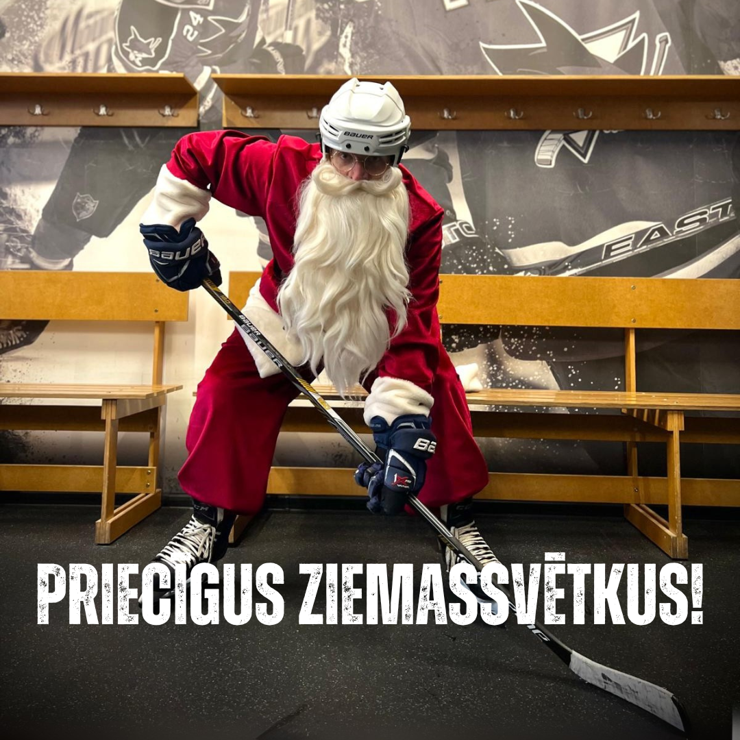 🎅Ziemassvētku vecītis uz ledus!